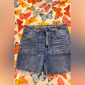 American Eagle Outfitters Blue Denim Shorts